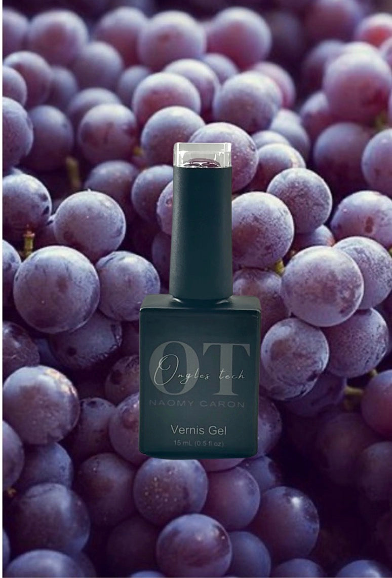 Vernis gel jus de raisin