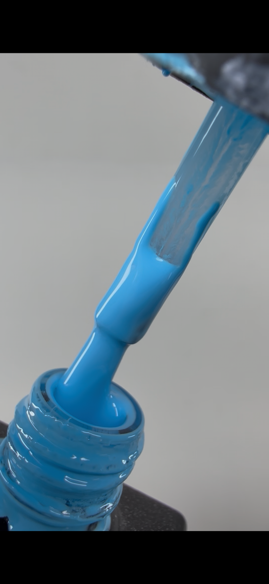 Vernis gel lagon bleu