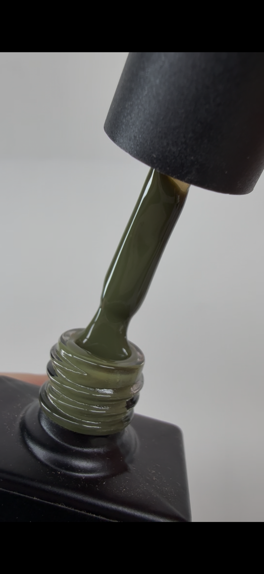 Vernis gel thé au matcha