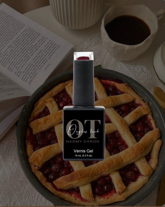 Vernis gel tarte aux canneberges