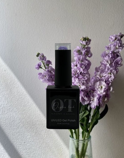 Gel polish lilas
