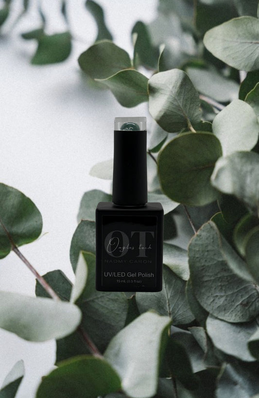 Gel polish eucalyptus