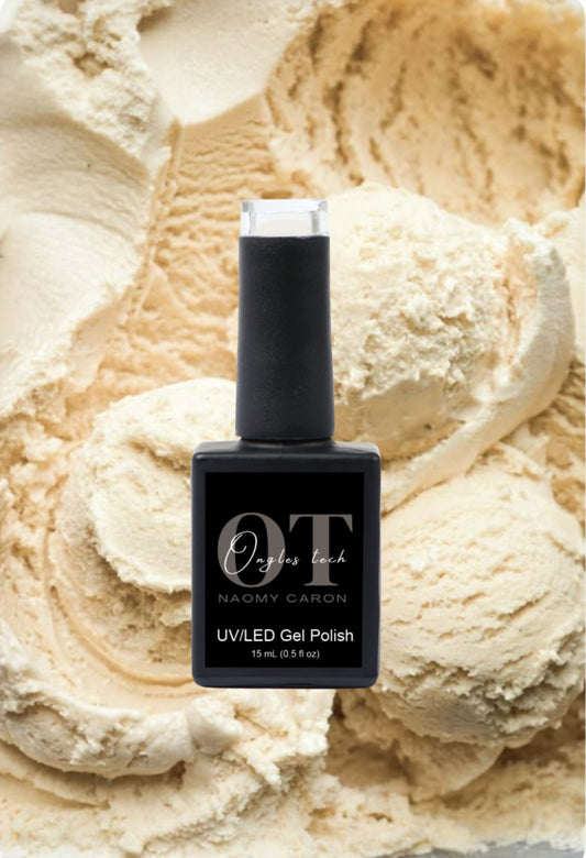 Gel polish crème glacée à la vanille
